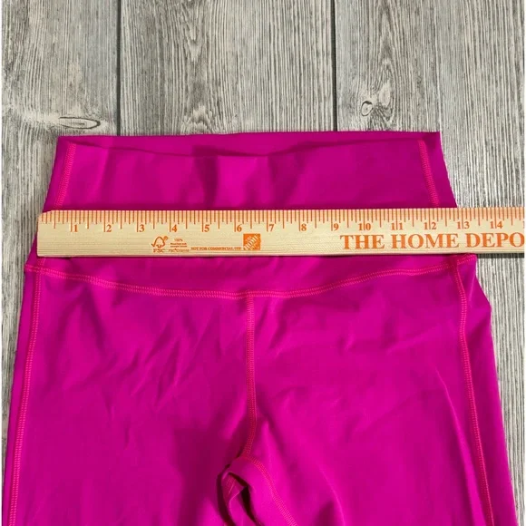 Savvi Dancer 24” Leggings, Berry Color, Size Medium, Tulip Hem - Picture 7 of 11